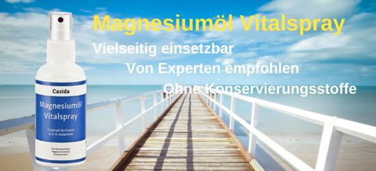zu den Produkten Magnesiumöl Vitalspray